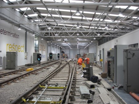 The Network Rail Maintenance Training Centre in Stoke Gifford, Bristol.
