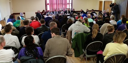 Meeting of Stoke Gifford Parish Council on 12th April 2016 at which it was decided that "parkrun should contribute (by means of a grant) to Little Stoke Park".