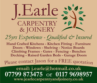 J. Earle Carpentry Joinery, serving Bristol & South Glos.