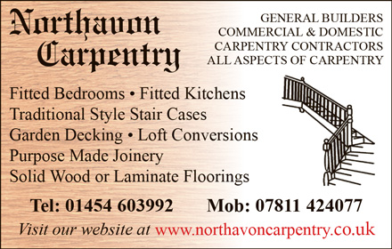 Northavon Carpentry – serving Bristol and South Gloucestershire.