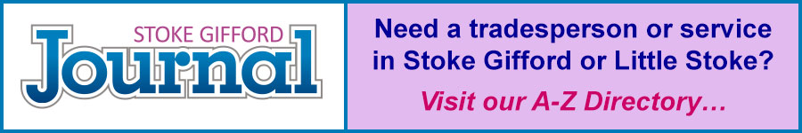Stoke Gifford and Little Stoke A-Z directory of trades and services.