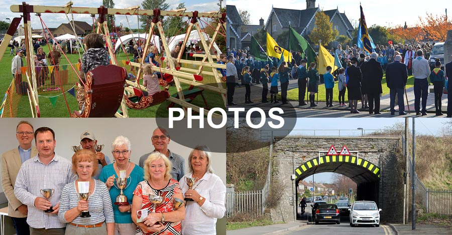 Collage of photos from the Stoke Gifford Journal photo archive.